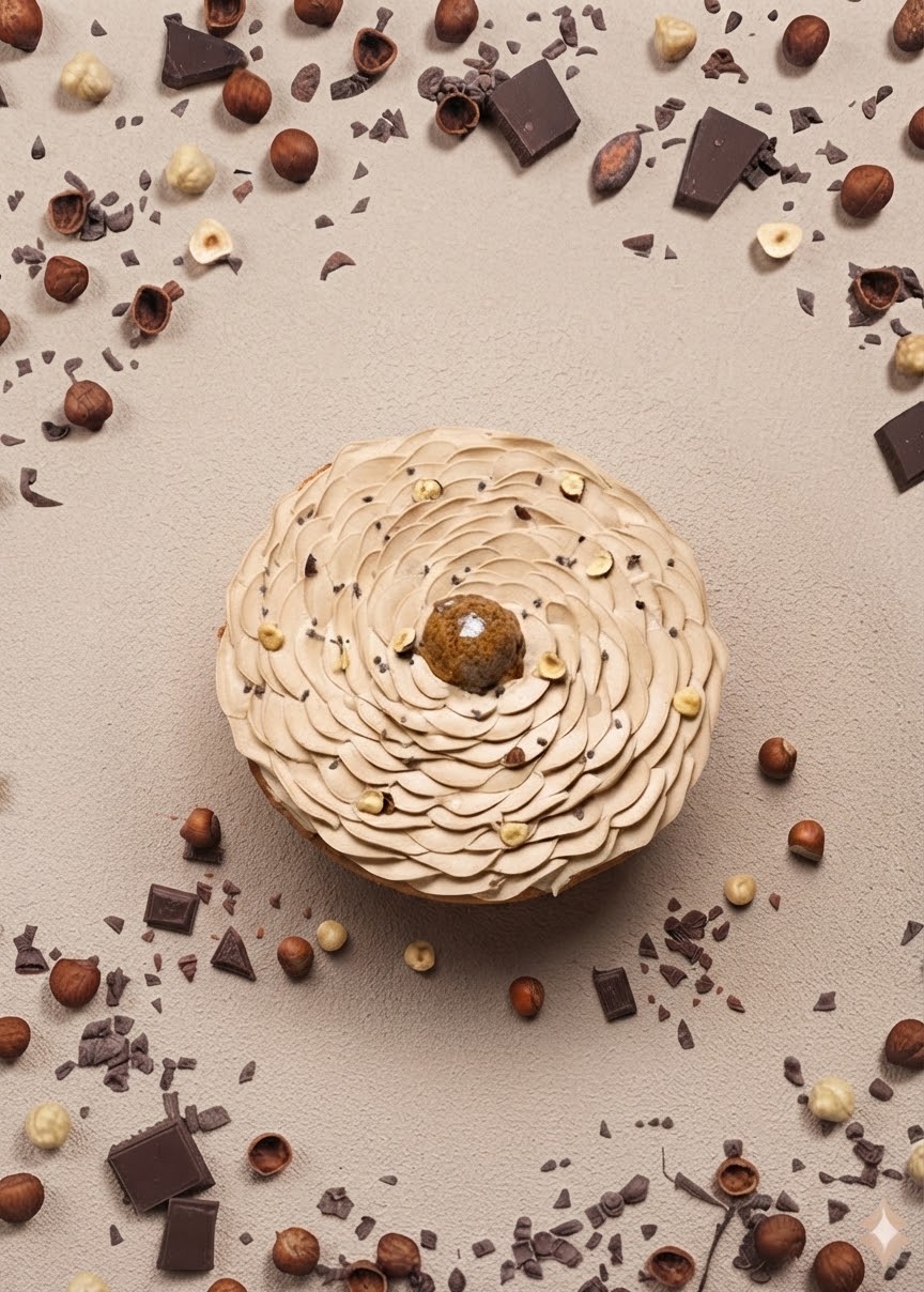 Tarte chocolat au lait noisettes – Image 3