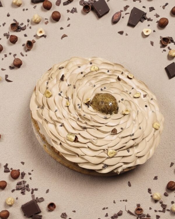 Tarte chocolat au lait noisettes